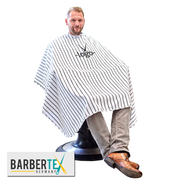 Barberumhang mit Logo