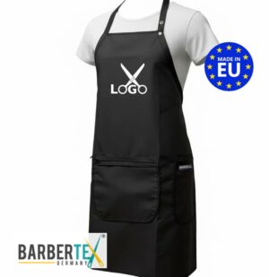 Färbeschürze mit Logo