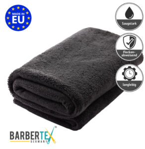 Friseurhandtuch schwarz langlebig