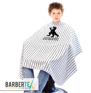 Kinder Friseurumhang Dinosaurier Motiv