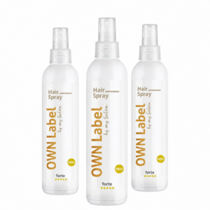 Friseur Haarspray private label